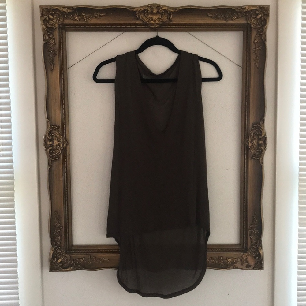 Enza Costa modal Hi Lo tank